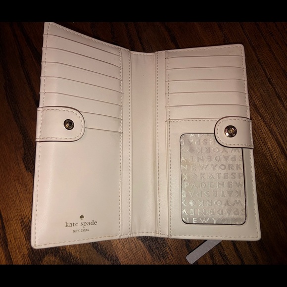 Kate Spade Taupe Wallet - Picture 2 of 5